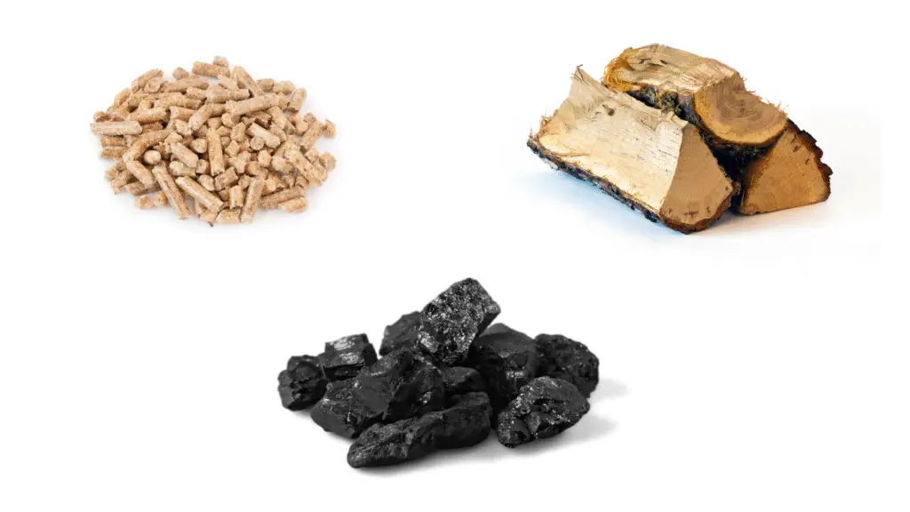 kotle na tuhá paliva -dřevo, uhlí pelety